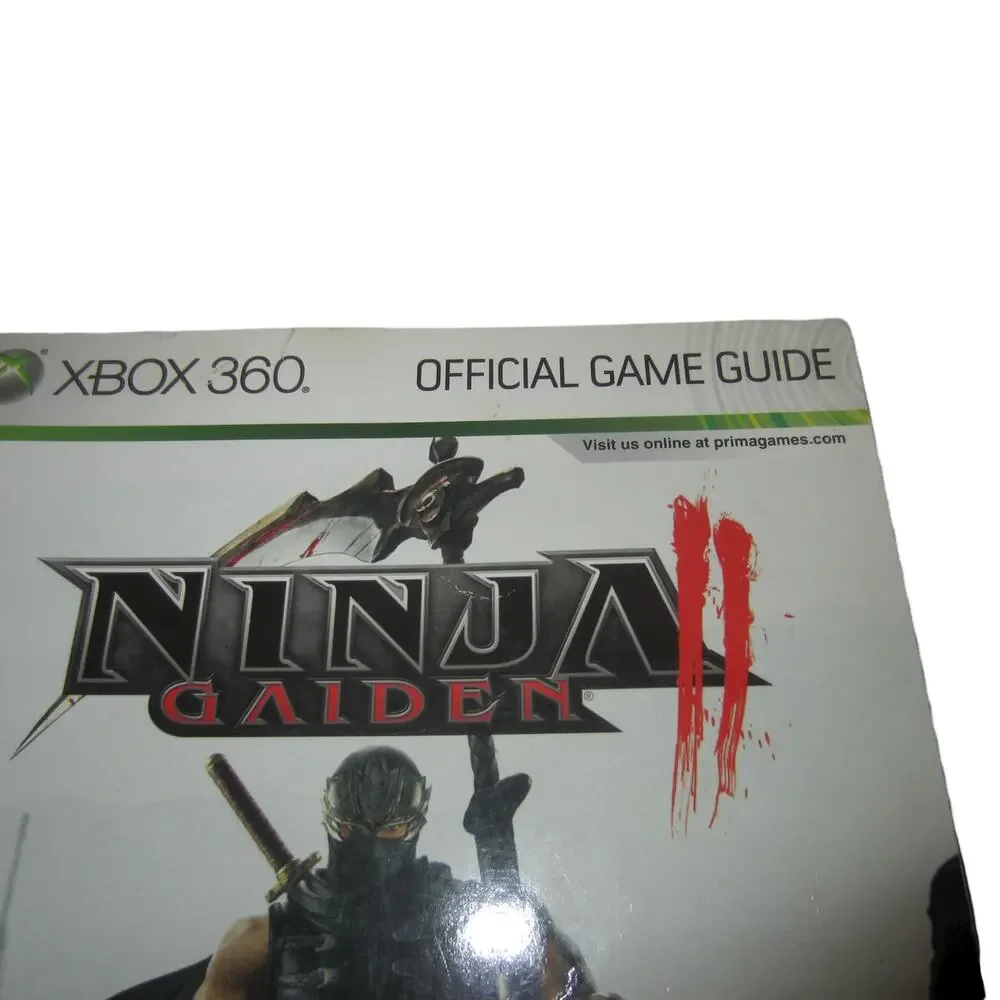 Ninja Gaiden II Prima Official Game Guide Xbox 360 Tecmo Strategy Book